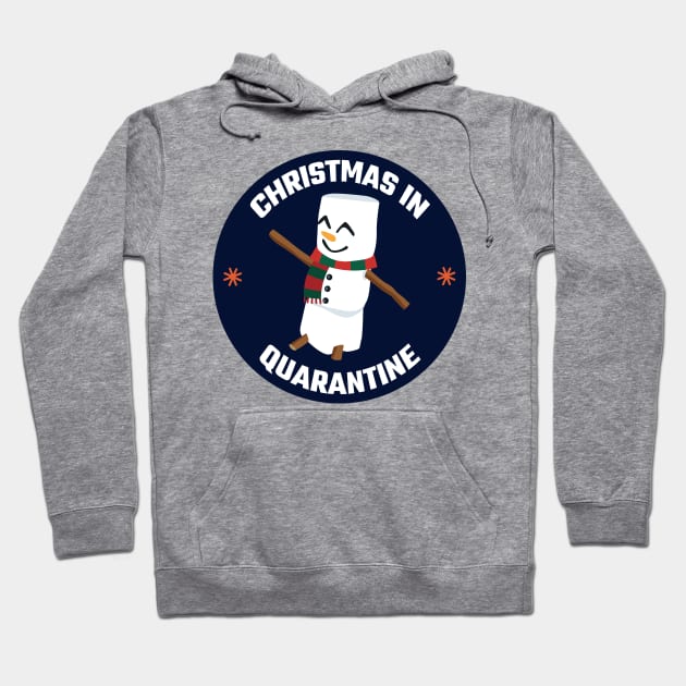 Christmas in Quarantine Hoodie by MZeeDesigns